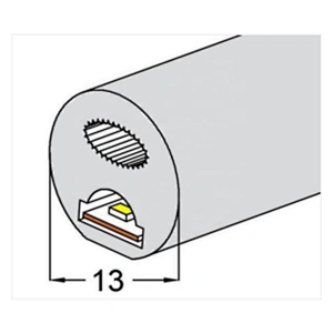 Round neon tube  D13mm for 5mm wide flexible led strip light