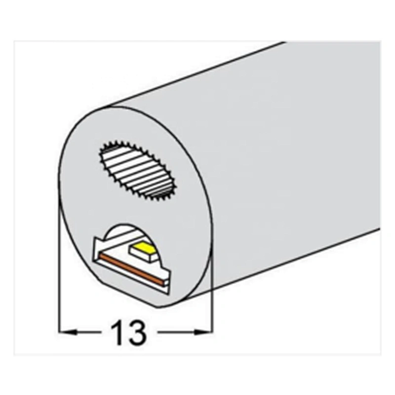 Round neon tube  D13mm for 5mm wide flexible led strip light