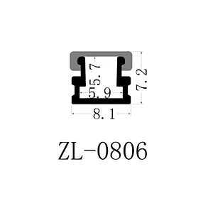 Factory cheap Price 1.5mm  2mm thickness aluminum, led  super narrow aluminum profile for led strips lights