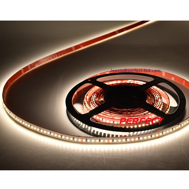 Top 24V 180 Leds/m High CRI 90-97 White Led strip SMD 2216 Flexible Led Stripe with best 3M red tape