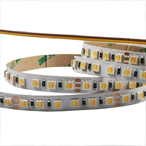 Hot sale Bi-color smd 3838 NW+CW 2in1 flexible cct adjustable led strip light