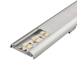 Flexible Led Alu Profile Aluminum For Cabinet,Led Plastic Extrusion Strip Led Profile Recessed Linear Light Bar