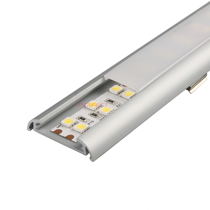 Flexible Led Alu Profile Aluminum For Cabinet,Led Plastic Extrusion Strip Led Profile Recessed Linear Light Bar