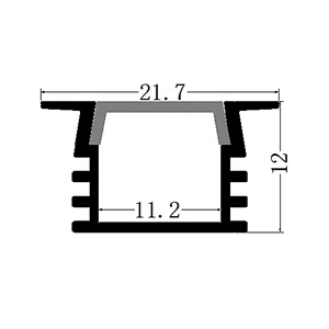 ZL-1612B 16*12mm  track rail system surface mounted wings aluminium magnetic led profile light for led strip