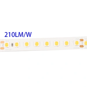 High Lumen  efficiency 210lm/w SMD2835 128Leds single line led flexible strips