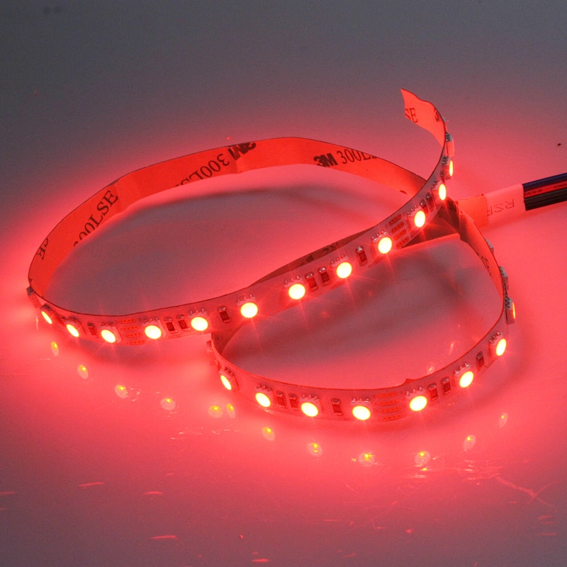 IP68 Waterproof DC 24V RGB 4040 SMD 120leds/m Flexible LED Ribbon