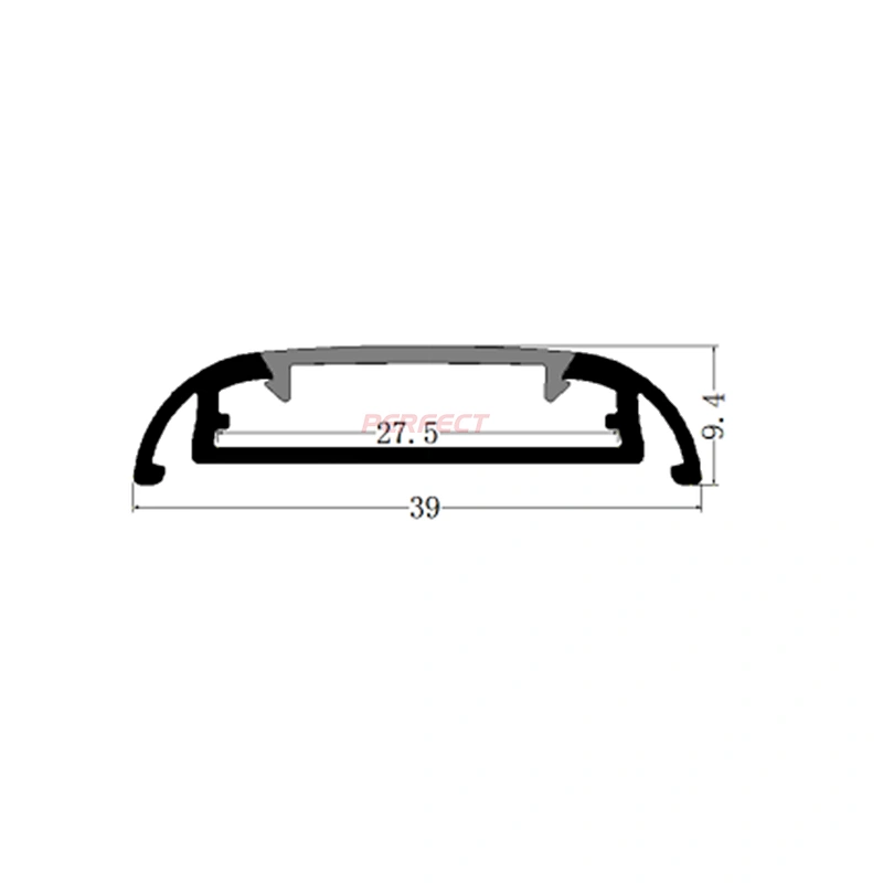 Flexible Led Alu Profile Aluminum For Cabinet,Led Plastic Extrusion Strip Led Profile Recessed Linear Light Bar