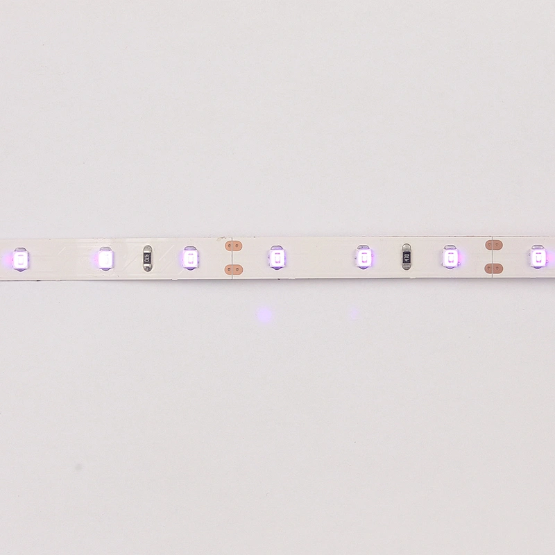 365-410nm UV LED strip light 12/24V UVC Ultraviolet LED Strip 2835 UV LED Tape
