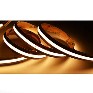 IP67 Waterproof Silicone Tube DC 24V CRI 90 COB Flexible Dual White CCT Adjustable LED Strip Light