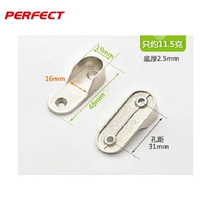 Customized Aluminium Oval Tube Clothes Poles Hanger LED Aluminum Profile For Wardrobe/Cabinet lighting