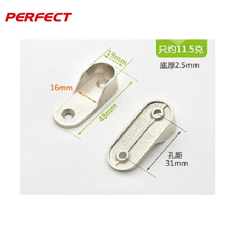 Customized Aluminium Oval Tube Clothes Poles Hanger LED Aluminum Profile For Wardrobe/Cabinet lighting