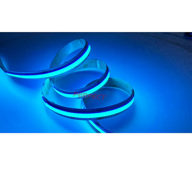 New Design 2020 Dot Free LED Strip Light 24V RGB COB LED Strip IP65 Waterproof for Decoration
