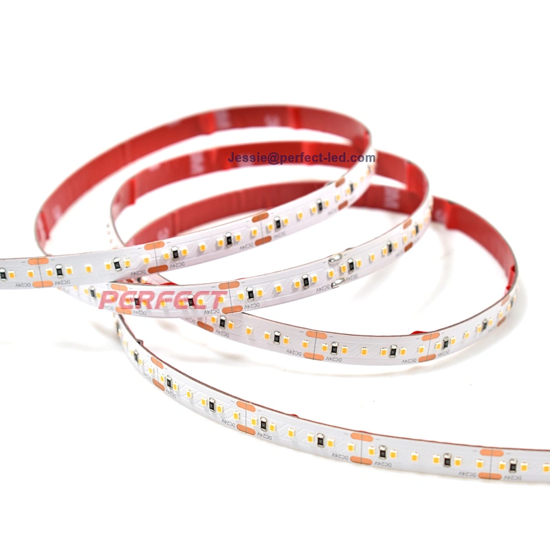 Top 24V 180 Leds/m High CRI 90-97 White Led strip SMD 2216 Flexible Led Stripe with best 3M red tape
