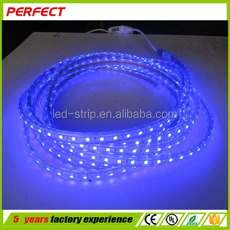 High quality warm white 50m/roll smd2835 220V led strip light with ce rohs