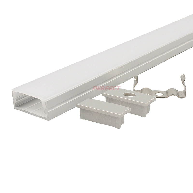 20mm Aluminum Extrusion Profile for U Shape LED Strip Profiles LED Bar Lights Aluminum Channel