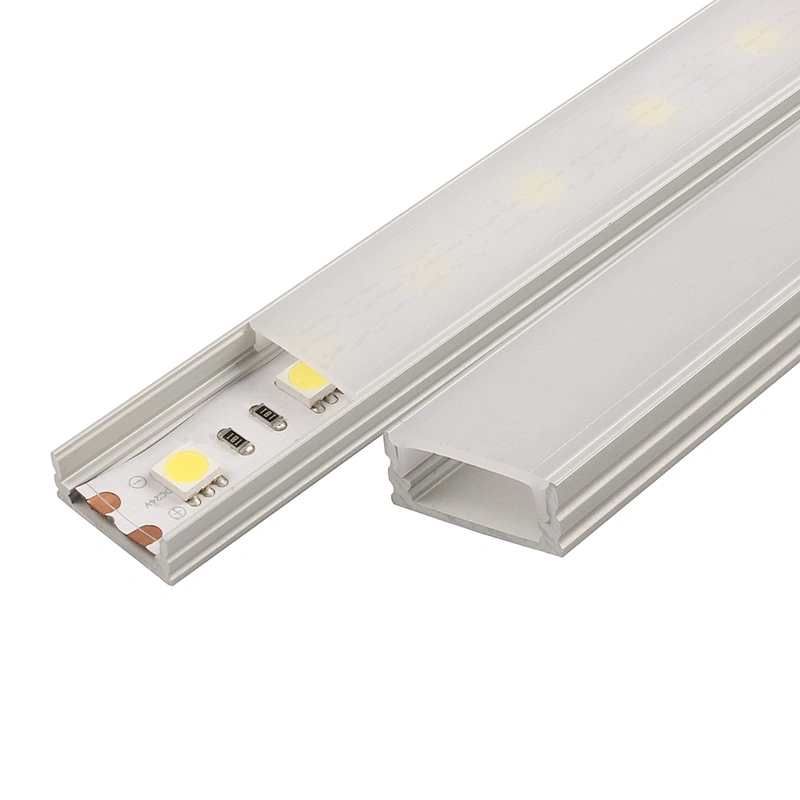 China popular Recessed LED Mini Profile led strip aluminum extrusion profile with 1-3m length