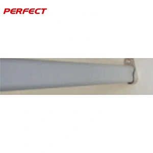 Customized Aluminium Oval Tube Clothes Poles Hanger LED Aluminum Profile For Wardrobe/Cabinet lighting