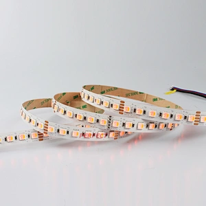 High Density Custom SMD 5050 RGBW 3000K 4 in 1 DC 24V Dimmable LED Light Strips