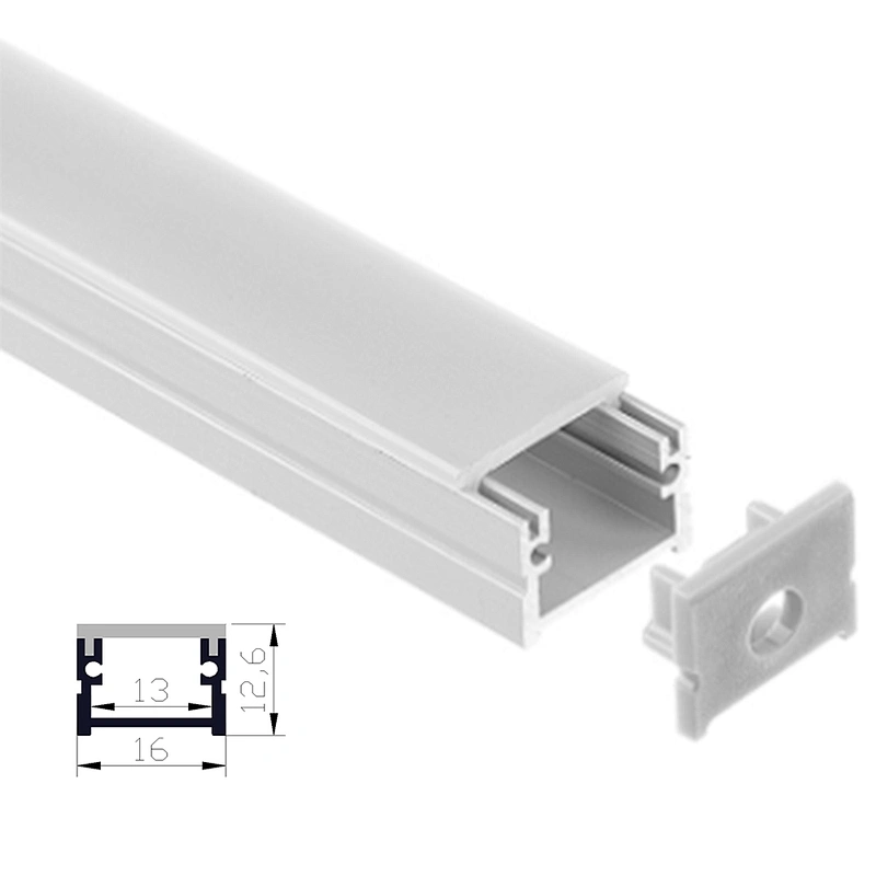 2m waterproof underground floor recessed led aluminum profile