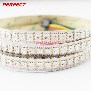 144led flexible ws2813B ws2815B rgb digital color changing led strip 5v 12V for indoor use