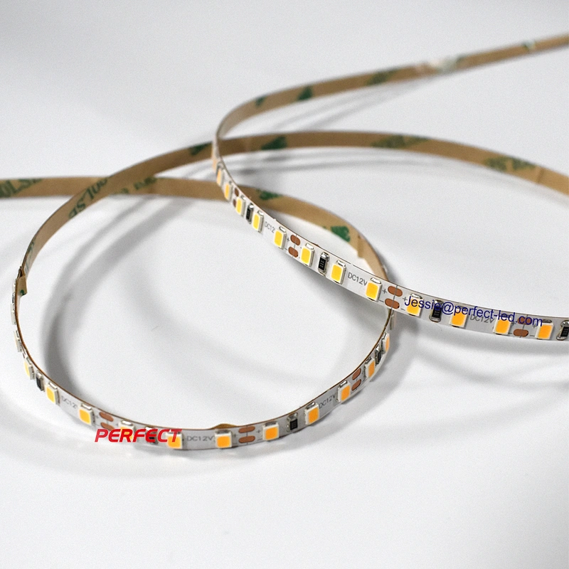 Factory 5mm width led strip 2835 120leds 12V 24V ultra thin mini size mini narrow 5mm wide led light strip CRI80+ 90+