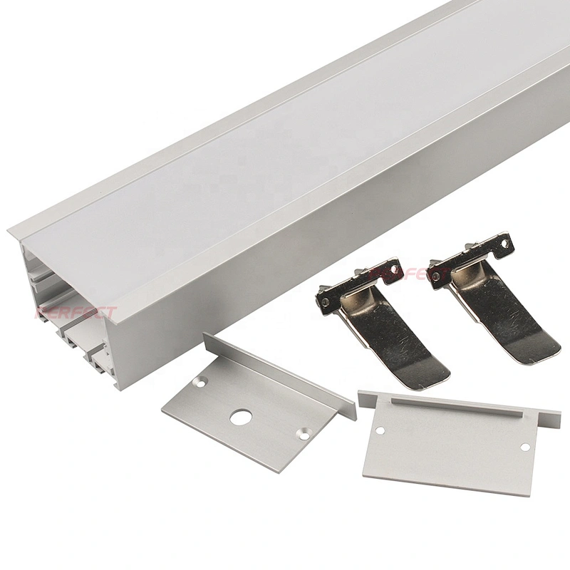 65x35 aluminium channel 6063 extrusions ZL-5035B aluminium profile linear lighting led strip