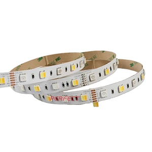 3 years warranty RGB+CCT wrgbw 5050 color temperature adjustable flex led strip