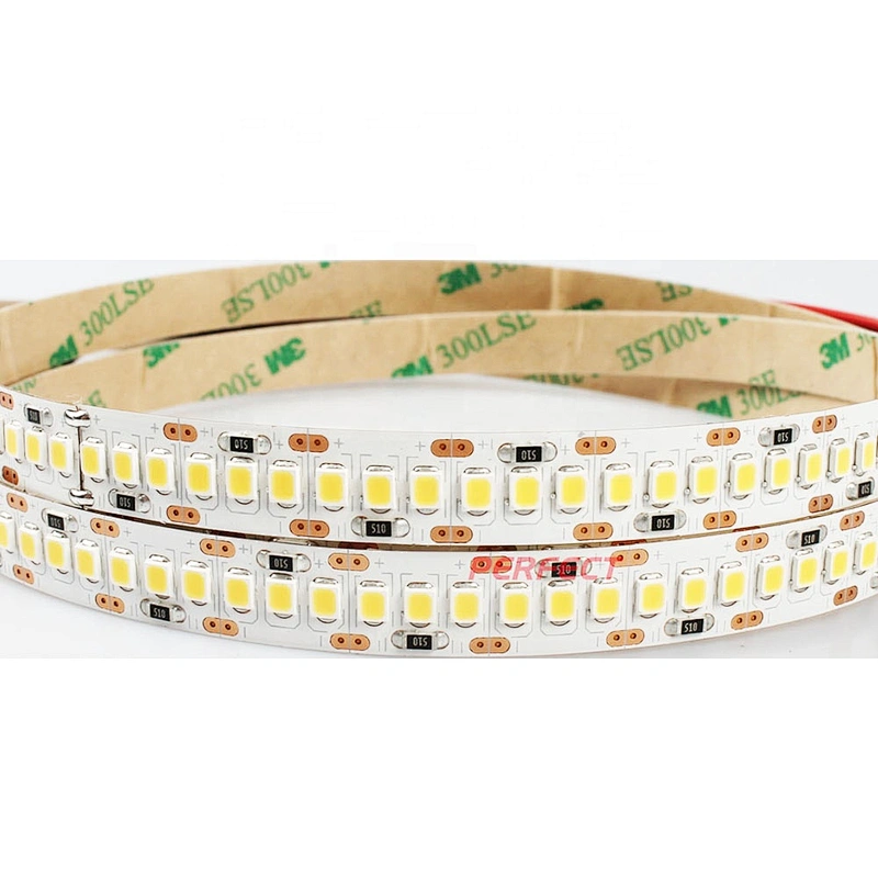 Super Bright 24 Volt 240 leds/m Warm White SMD 2835 LED Strip Lighting