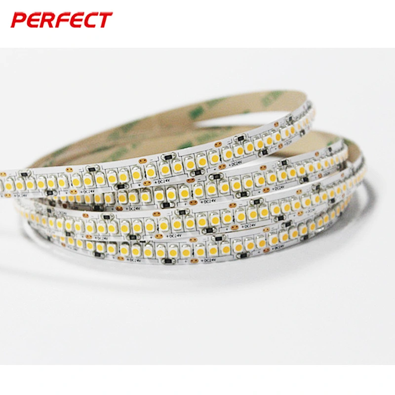 240 leds per meter smd 3528 led strip light 19.2W/M 12v/24v warm white and cool white LED TAPE LIGHT