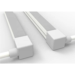Mini Size 10*10mm Square shape neon flexible tube for 24V led strip light