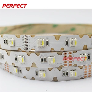 DC 12V SMD 5050 RGB RGBW RGBWW S shape multicolor waterproof CE ROHS bendable zigzag foldable led strip