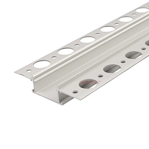 ZL-2814A   21*65mm  1m/2m/3m Aluminum Drywall LED Profiles Gypsum Plaster for LED stripe