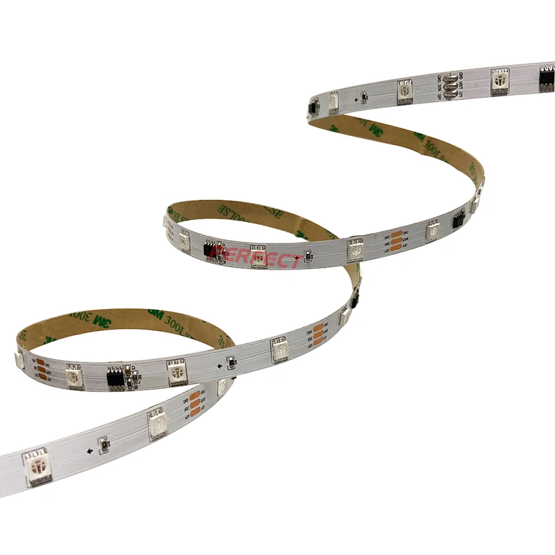 rgb ws2811 ic 5050 digital 12V led strip 30led/m