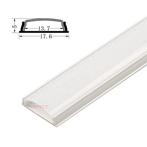 2020 alloy aluminium profile bendable U shape aluminium extrusion LED profile ZL-1705