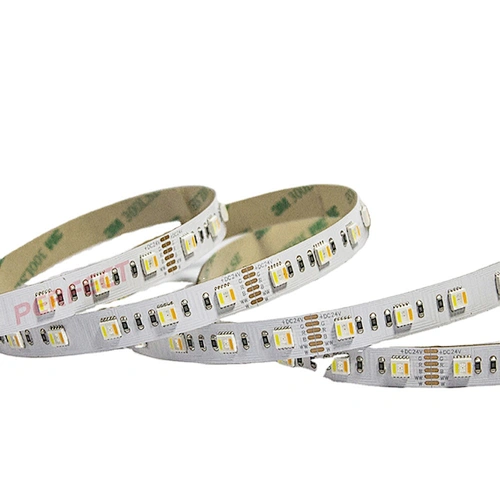 RGB+CCT adjustalbe flexible RGBCCT led strip light 24w/m led tape 5 in 1 led strip light