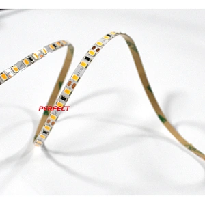Factory 5mm width led strip 2835 120leds 12V 24V ultra thin mini size mini narrow 5mm wide led light strip CRI80+ 90+