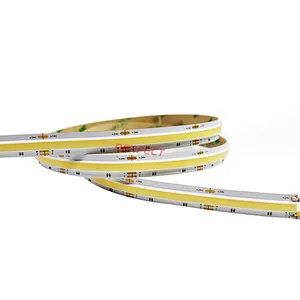 IP67 Waterproof Silicone Tube DC 24V CRI 90 COB Flexible Dual White CCT Adjustable LED Strip Light