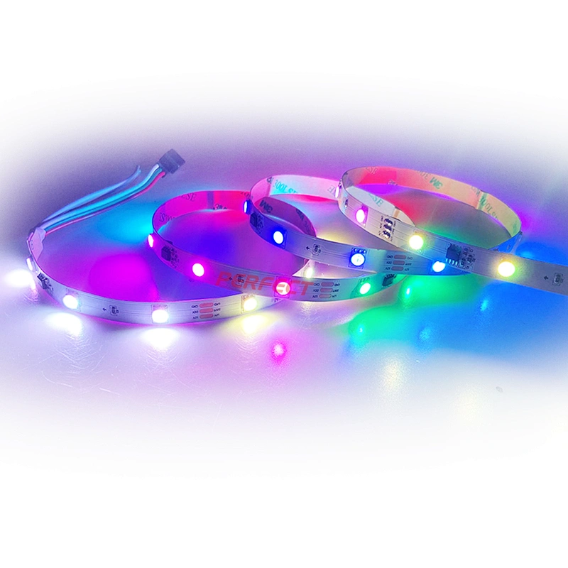 rgb ws2811 ic 5050 digital 12V led strip 30led/m