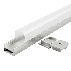 LED Strip Dome Anodized Aluminum ZL-1909A 19*9mm Standard LED Strip Aluminium Profile Aluminium Alloy 6063-T5 Is Alloy Oxidation