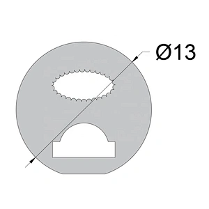 Round neon tube  D13mm for 5mm wide flexible led strip light