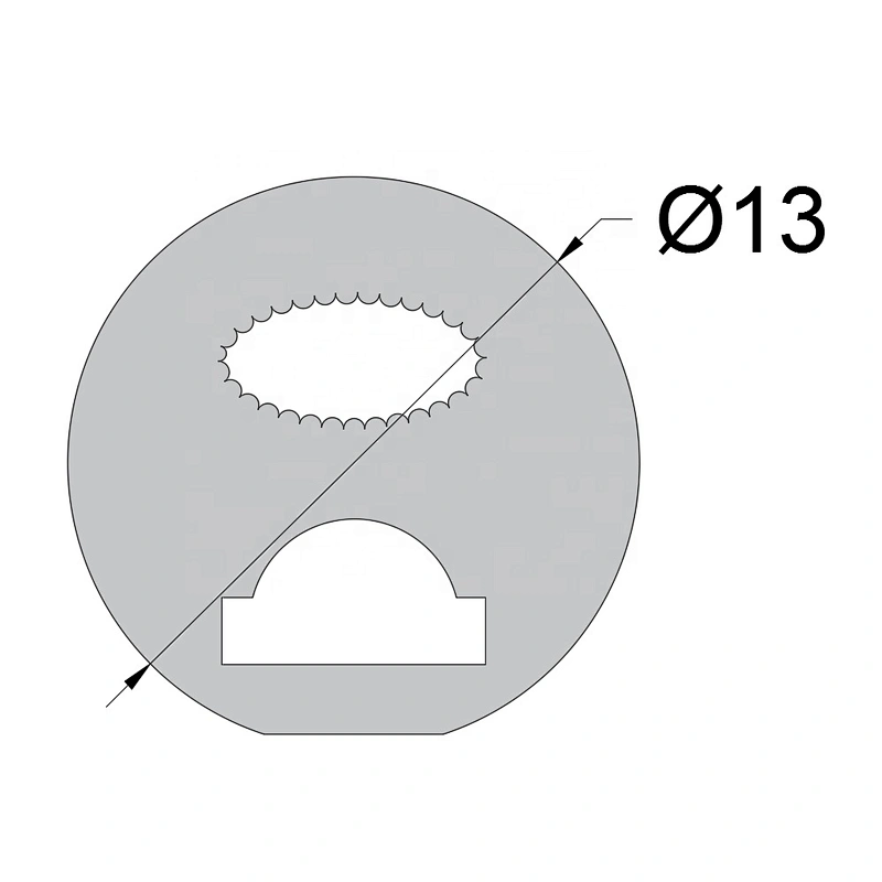 Round neon tube  D13mm for 5mm wide flexible led strip light