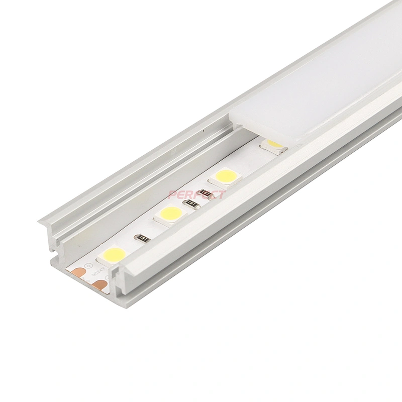 3m waterproof underground floor recessed led aluminum profile for led stripe