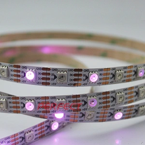 Digital 5050 Rgb Led Strip 30 60 144leds/m 5v Addressable Ws2813 Smd 5050 Led Chip 80 White PCB Black PCB Aluminum -20 - 60 DC5V