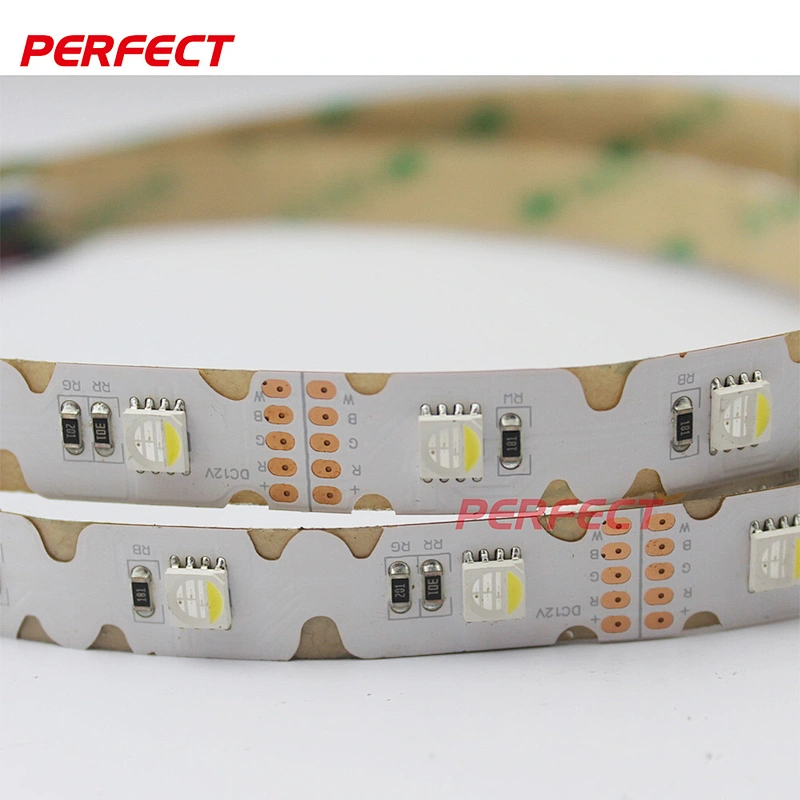 DC 12V SMD 5050 RGB RGBW RGBWW S shape multicolor waterproof CE ROHS bendable zigzag foldable led strip