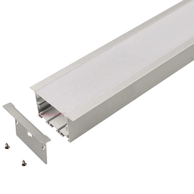 65x35 aluminium channel 6063 extrusions ZL-5035B aluminium profile linear lighting led strip