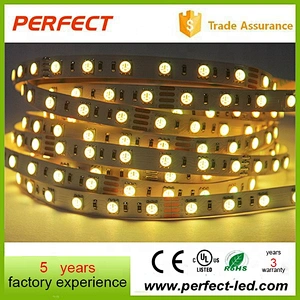high quality factory price led battery powered 60leds 5050 rgb led strip light with certification
