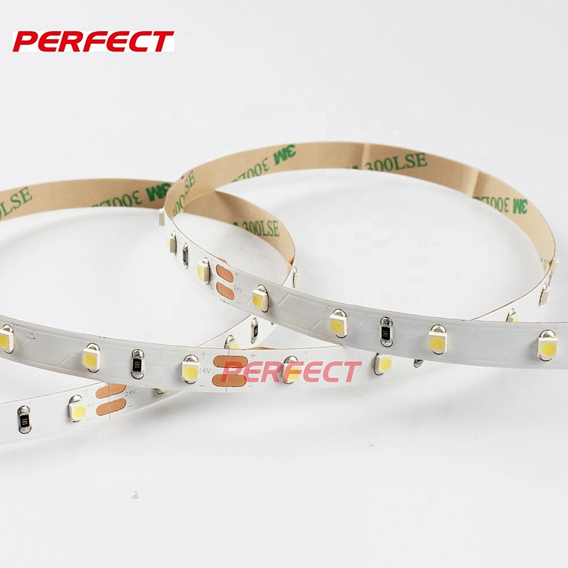 Factory price ultra thin 3528 LED Strip 12V 24V IP65 waterproof warm white lighting