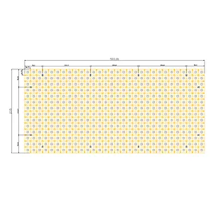 SMD 2835 DC 12V/24V 420LEDS White 7500K LED Strip Sheet Used for Light Box