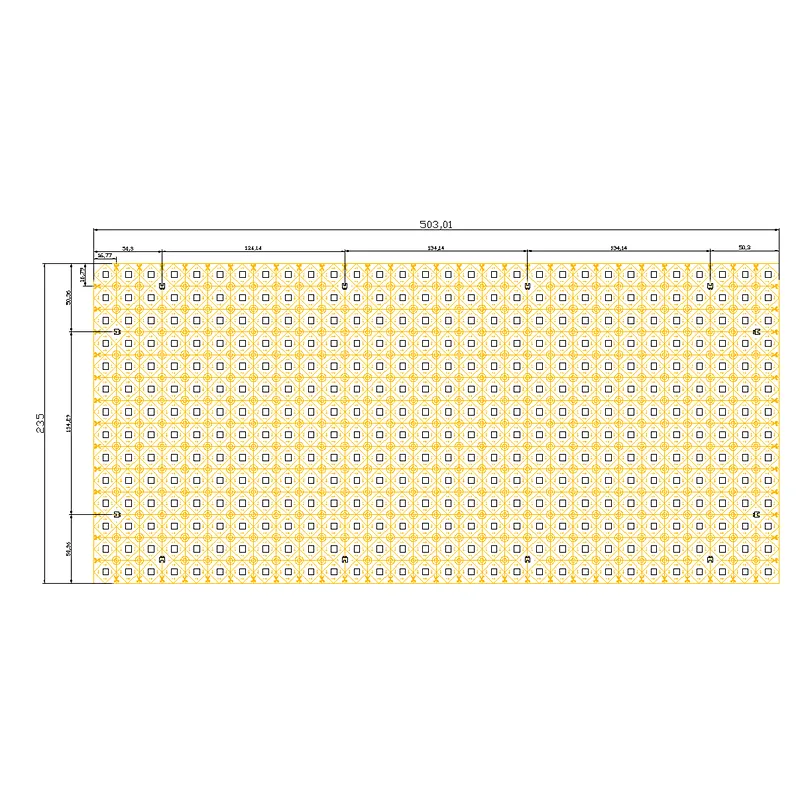SMD 2835 DC 12V/24V 420LEDS White 7500K LED Strip Sheet Used for Light Box