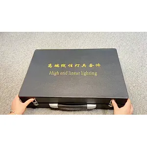 Shenzhen Factory 6063 LED Aluminum Profile Sample Case for Indoor or Outdoor Lighting
